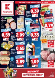 Kaufland leták  s platnosťou 4. 6. - 10. 6. 2026 Prešov, Košice, Žilina, Banská Bystrica, Ružomberok, Martin,...