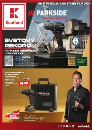Kaufland leták  s platnosťou 24. 9. - 30. 9. 2026 Katalóg