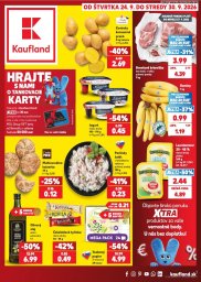 Kaufland leták  s platnosťou 24. 9. - 30. 9. 2026 Považská Bystrica, Liptovský Mikuláš, Zvolen